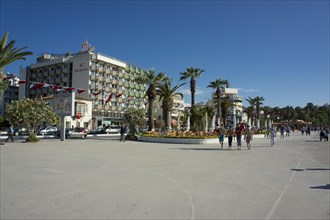 Harbour promenade of Kusadasi