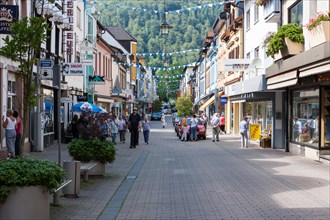Shopping street in Eberbach