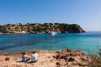 Hidden beach of Portals Vells