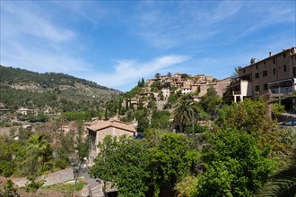 The mountain village of Deià