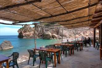 Restaurant in a fishing village and hidden cove of Cala Deià