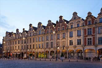 Place des Heros square in Arras