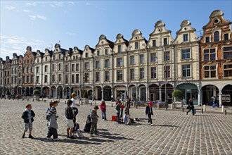 Place des Heros square in Arras