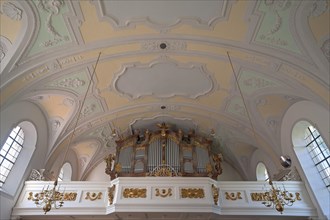 Organ loft of St. Michael's church