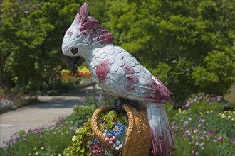 Parrot figure made by the Nymphenburg Porcelain Manufactory