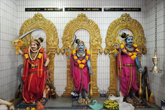 Statues in a Hindu temple