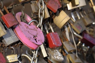 Love padlocks