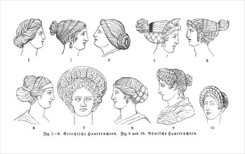 Greek and Roman hairstyles