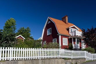 Typical Swedish family house