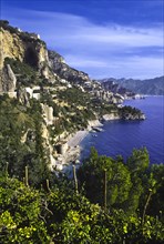 Coastline around Amalfi