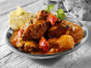 Chicken Jajfezzi Indian curry
