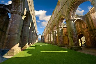 Central Aisle of Fountains Abbey