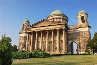 Exterior of the neo-classical Esztergom Basilica