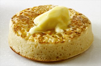 Buttered crumpet