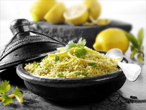 Lemon and coriander couscous