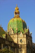 The Art Nouveau Museum of Applied Arts with Zolnay tiled roof