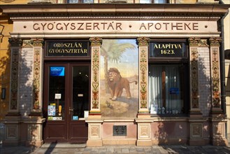 The Lion Pharmacy with Zsolnay tiles