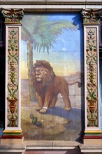 The Lion Pharmacy with Zolnay tiles