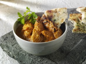 Makhani curry Indian food