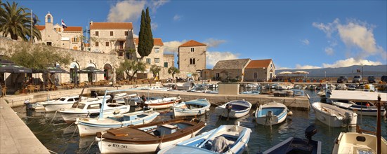 Fishing boats in Bol harbour