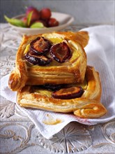 Danish plum pastry