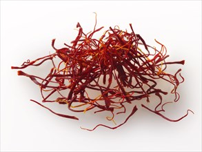 Dried saffron stamen