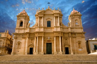 Restored Baroque cathedral of San Nicolo