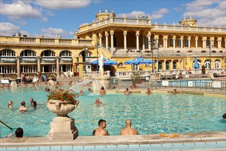 The Neo baroque Szechenyi baths