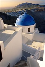 Blue domed church of Imerovigli