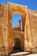 Entrance to Ishak Pasha Palace