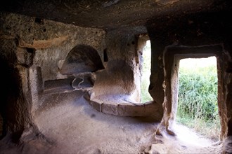 Kitchen of an early Christian monastery of Zelve