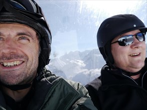 Two skiers on Fellhorn