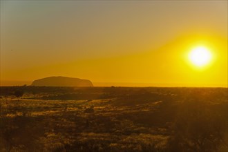 Sunrise over the Uluru