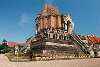 Stupa with elephants
