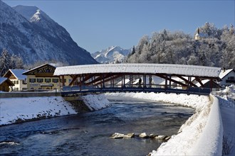 Loisachbruecke bridge in Eschenlohe