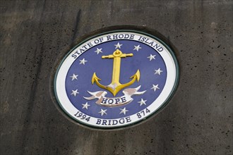 Emblem of Bridge at Waterplace Park