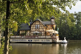 Floating restaurant Schwanenschloesschen