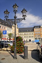 Street lamp on the market square