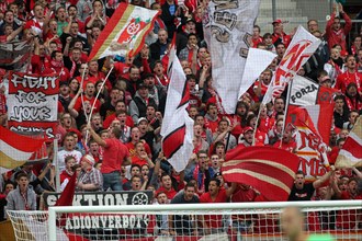 Fans of FSV Mainz 05 football club