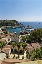 View of the harbour of Antalya