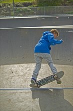 Twelve-year-old skater