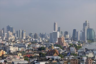 Panoramic view of Chinatown