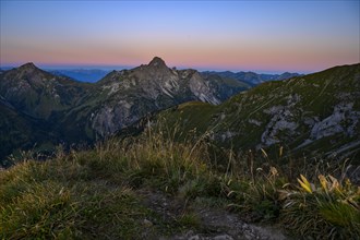 Bregenz Forest Mountains with Hochkunzelspitze