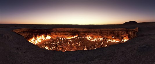 Fire crater