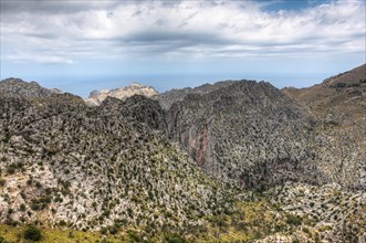 View over the Tramuntana Mountains