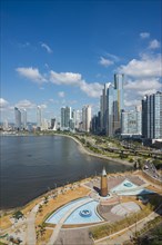 The skyline of Panama City