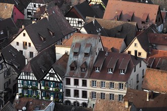 Roofs of the old town in the morning light