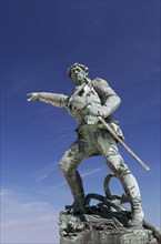 Statue of the privateer captain Robert Surcouf