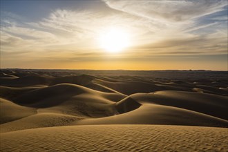 Sanddunes at Sunset