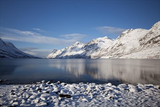 Ersfjord in winter